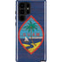 Guam Flag Dark Wood Galaxy Cases
